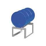 Support en acier pour 1 à 2 fûts de 200 litres Support en acier pour 1 à 2 fûts de 200 litres