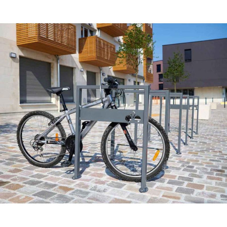 Appui vélos avec signalétique Appui vélos avec signalétique