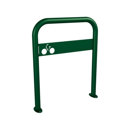 Repose vélo avec signalétique Repose vélo avec signalétique
