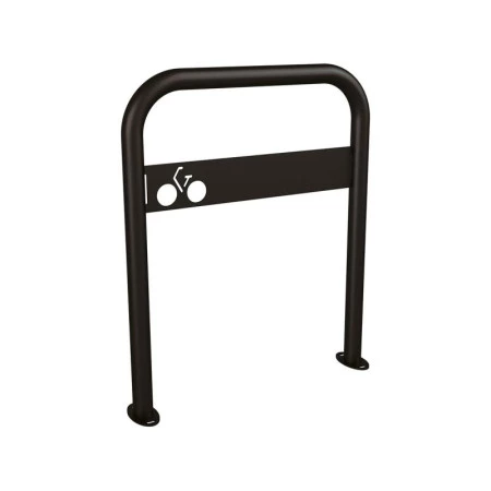 Repose vélo avec signalétique Repose vélo avec signalétique