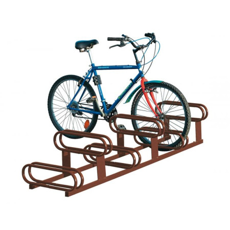 Support pour vélo à emplacements décalés Support pour vélo à emplacements décalés
