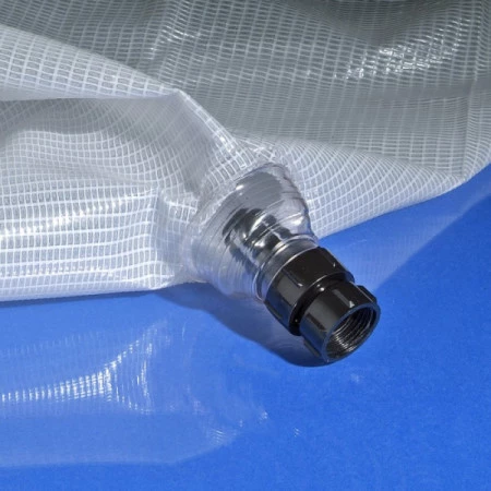 Le débit est de 12,6 litres/minute lorsqu’un tuyau de 1,2 cm de diamètre interne est utilisé (le tuyau est vendu séparément) Le débit est de 12,6 litres/minute lorsqu’un tuyau de 1,2 cm de diamètre interne est utilisé (le tuyau est vendu séparément)