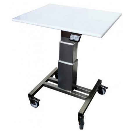 Table de lit mobile ergonomique à hauteur et largeur réglables MCT-32 de  Boost Industries (teck)