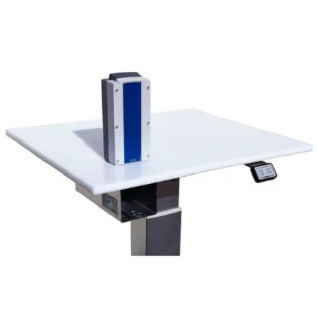 Table de travail mobile en inox sur batterie 24V Table de travail mobile en inox sur batterie 24V