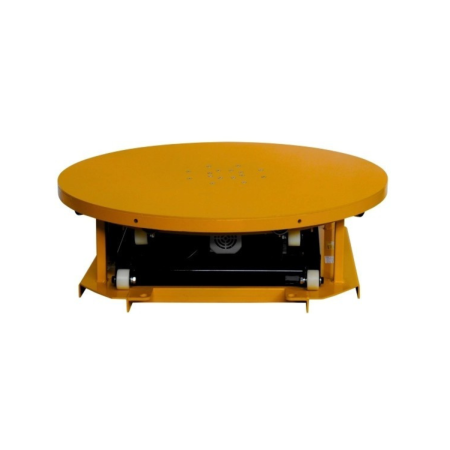 Table élévatrice avec plateau rotatif Table élévatrice avec plateau rotatif