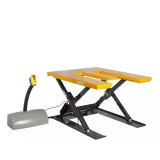Table élévatrice électrique en E Table élévatrice électrique en E