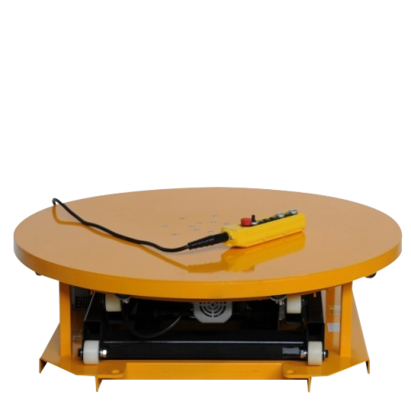 Table élévatrice électrique plateau tournant