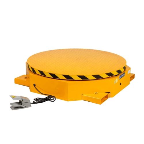 Table élévatrice électrique rotative filmeuse - Charge 1000 kg