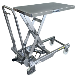 Table élévatrice hydraulique ATEX en inox
