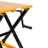 Manivelle intégrée à la table élévatrice Manivelle intégrée à la table élévatrice