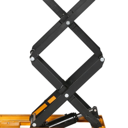 Table élévatrice manuelle double ciseaux – Capacité 150 kg Table élévatrice manuelle double ciseaux – Capacité 150 kg
