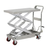 Table élévatrice manuelle inox - Capacité 350 kg Table élévatrice manuelle inox - Capacité 350 kg