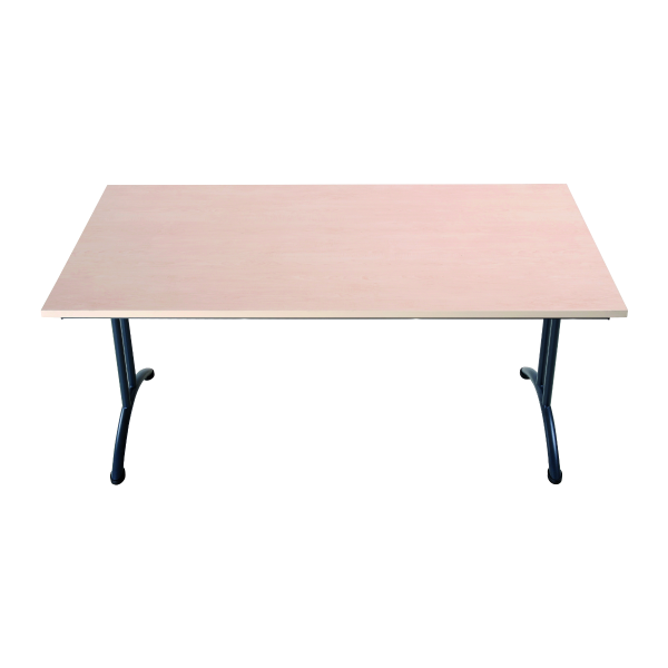 Table Pliante Bois 180x76 Cm - 8 Places, Charge 200kg - Pieds Acier Autobloquants - Pour Extérieur/Intérieur