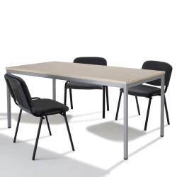 Table de bureau rectangulaire