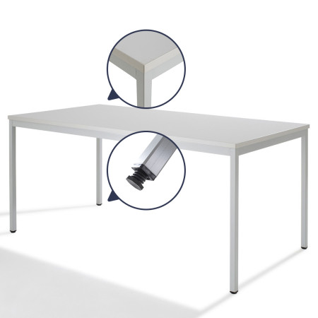 Table de bureau rectangulaire Table de bureau rectangulaire