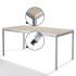 Table de bureau rectangulaire Table de bureau rectangulaire