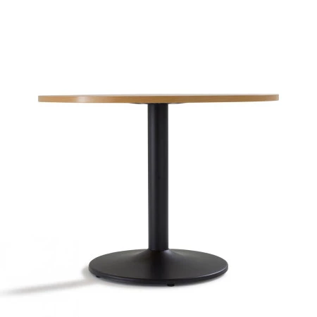 Table de réunion ronde piètement tulipe noir Table de réunion ronde piètement tulipe noir