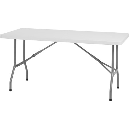 Table blanche en plastique