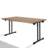 Table pliante hêtre et noir Table pliante hêtre et noir