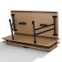 Table pliante et emplilable Table pliante et emplilable