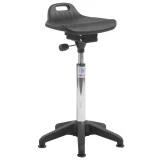 Tabouret à assise inclinable et support lombaire Tabouret à assise inclinable et support lombaire