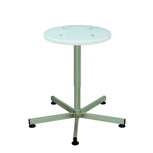 Tabouret en inox et V-Korr