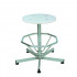 Tabouret en inox et V-Korr Tabouret en inox et V-Korr