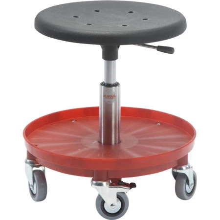 Tabouret en polyuréthane avec compartiment à outils Tabouret en polyuréthane avec compartiment à outils