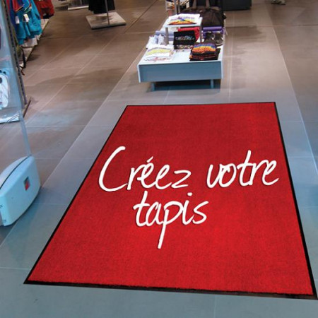 Tapis d'entrée personnalisable lavable en machine Tapis d'entrée personnalisable lavable en machine