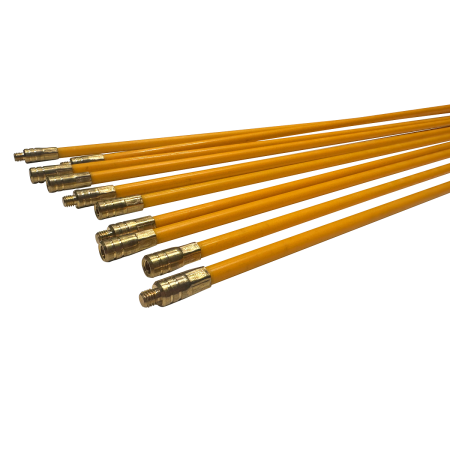 10 baguettes en fibre de verre de 1 mètre 10 baguettes en fibre de verre de 1 mètre