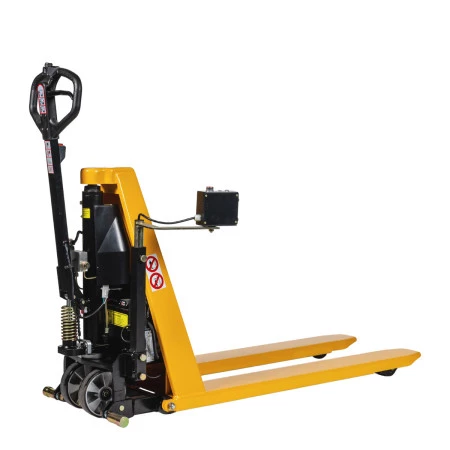 Transpalette avec un interrupteur électrique pour les opérations de levage et d'abaissement Transpalette avec un interrupteur électrique pour les opérations de levage et d'abaissement