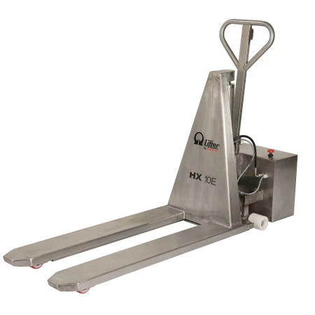 Transpalette haute-levée électrique HX10E INOX Transpalette haute-levée électrique HX10E INOX