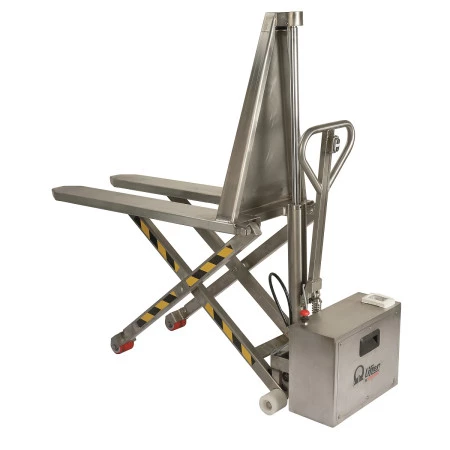 Transpalette haute levée électrique PRAMAC HX10E inox 304 Transpalette haute levée électrique PRAMAC HX10E inox 304