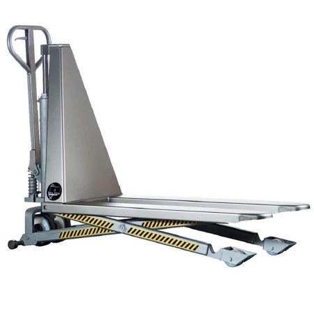 Transpalette haute levée manuel inox 304 ATEX 2 Transpalette haute levée manuel inox 304 ATEX 2