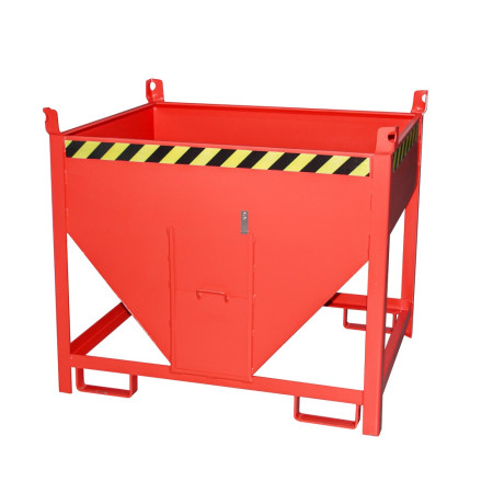 Bacs-silo SGS 50, peint, Rouge feu Bacs-silo SGS 50, peint, Rouge feu