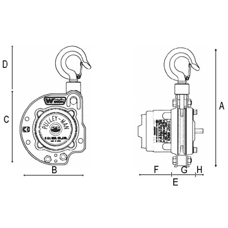 Mini Treuil PULLEY-MAN Mini Treuil PULLEY-MAN