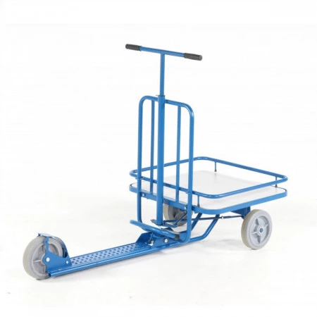 Trottinette industrielle économique avec plateforme Trottinette industrielle économique avec plateforme