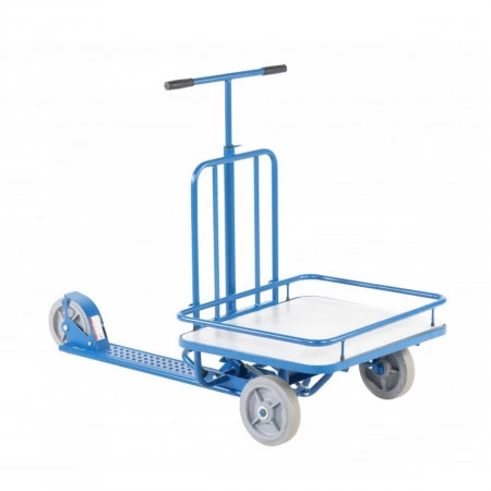 Trottinette industrielle économique avec plateforme Trottinette industrielle économique avec plateforme