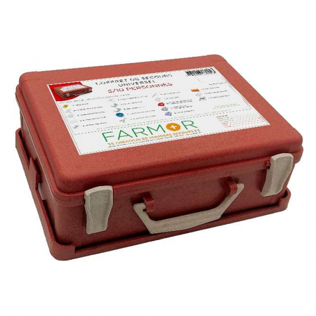 Trousse de secours FARMOR Multirisques 5 à 10 pers