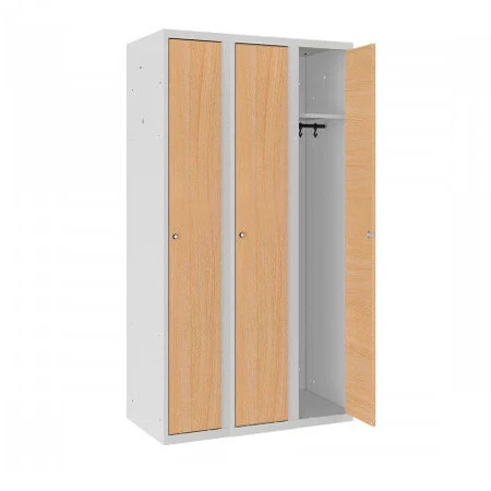 Vestiaire porte en bois L 300 mm