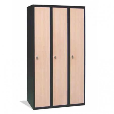 Vestiaire porte en bois L 400 mm