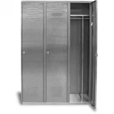 Vestiaire en inox industrie salissante Vestiaire en inox industrie salissante