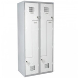 Vestiaire en L - Largeur 300 mm pour un gain de place 2 cases par colonne. Malow Sul 32 Vestiaire en L - Largeur 300 mm pour un gain de place 2 cases par colonne. Malow Sul 32