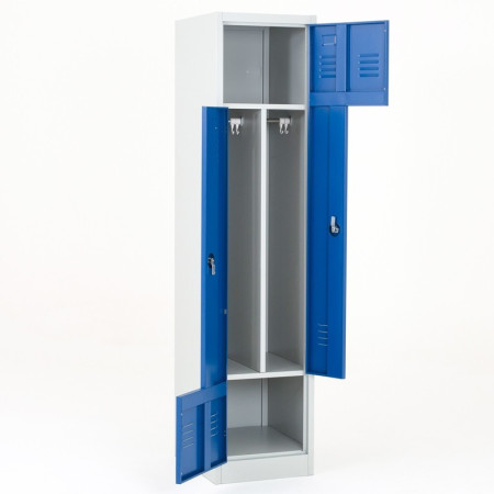 Vestiaire en L standard - Largeur 400 mm Vestiaire en L standard - Largeur 400 mm