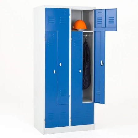 Vestiaire en L standard - Largeur 400 mm Vestiaire en L standard - Largeur 400 mm