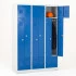 Vestiaire en L standard - Largeur 400 mm Vestiaire en L standard - Largeur 400 mm