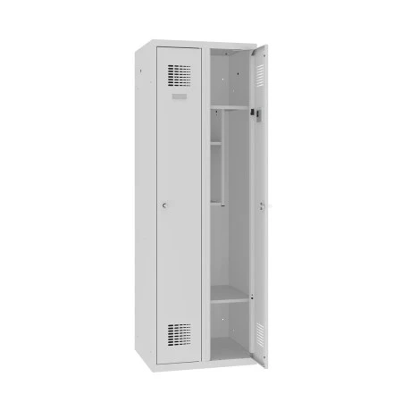 Vestiaire Industrie Propre avec rangement. Finition peinture en poudre électrostatique époxy cuite au four pour une meilleure durabilité. De nombreux coloris et accessoires disponibles Vestiaire Industrie Propre avec rangement. Finition peinture en poudre électrostatique époxy cuite au four pour une meilleure durabilité. De nombreux coloris et accessoires disponibles