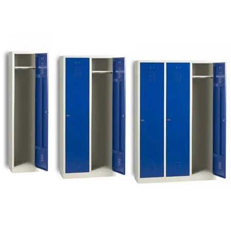 Vestiaire industrie propre grande largeur portes renforcées et tampons anti-bruit Vestiaire industrie propre grande largeur portes renforcées et tampons anti-bruit