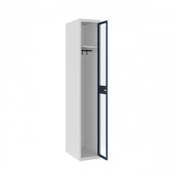 Vestiaire Industrie Propre porte plexiglass