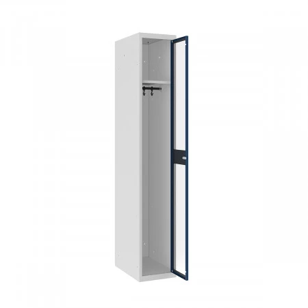 Vestiaire Industrie Propre porte plexiglass